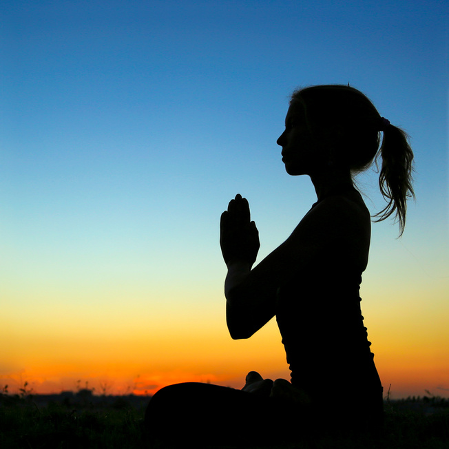 Meditating