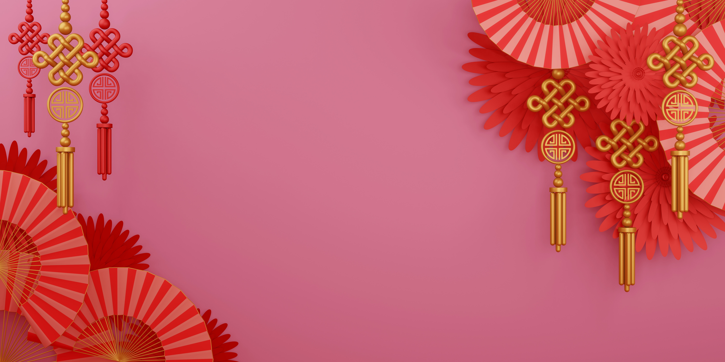 Traditional New Year Background 